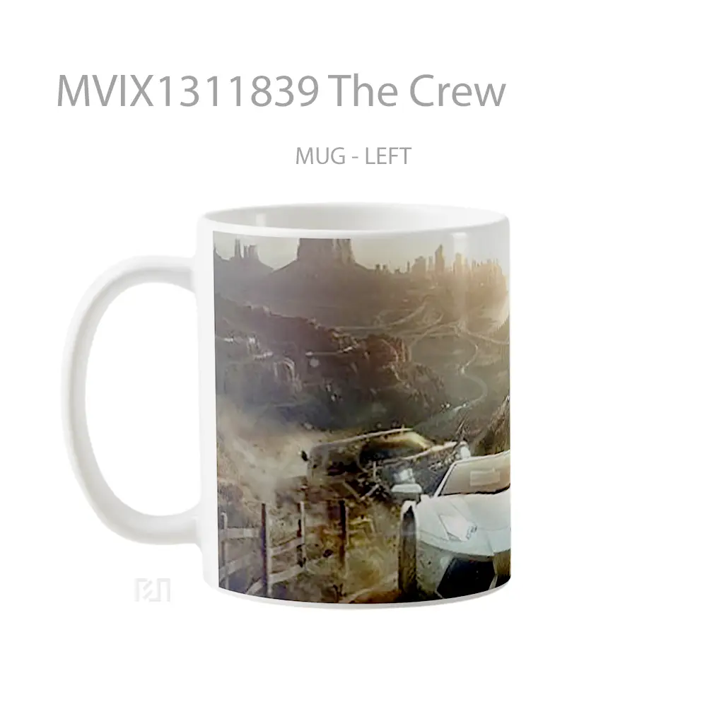 Mug The Crew Gelas Keramik Unik - All-side / Desain