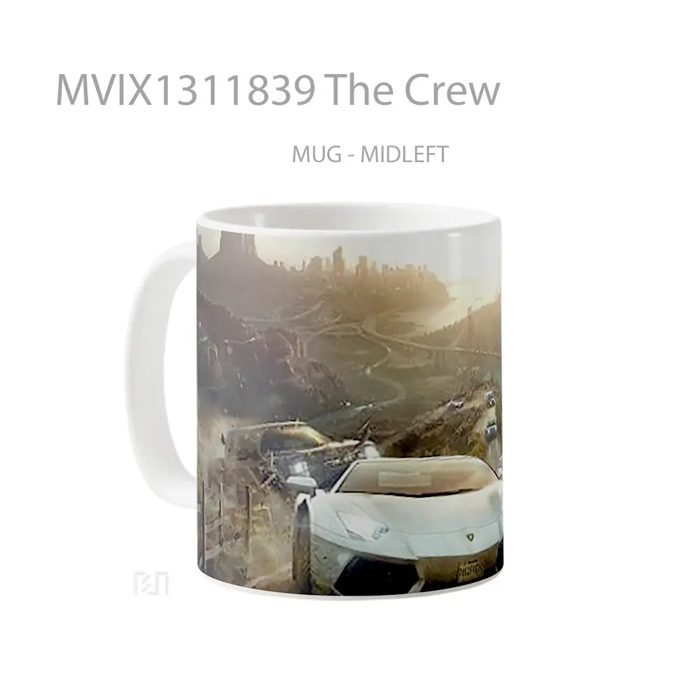 Mug The Crew Gelas Keramik Unik - All-side / Desain