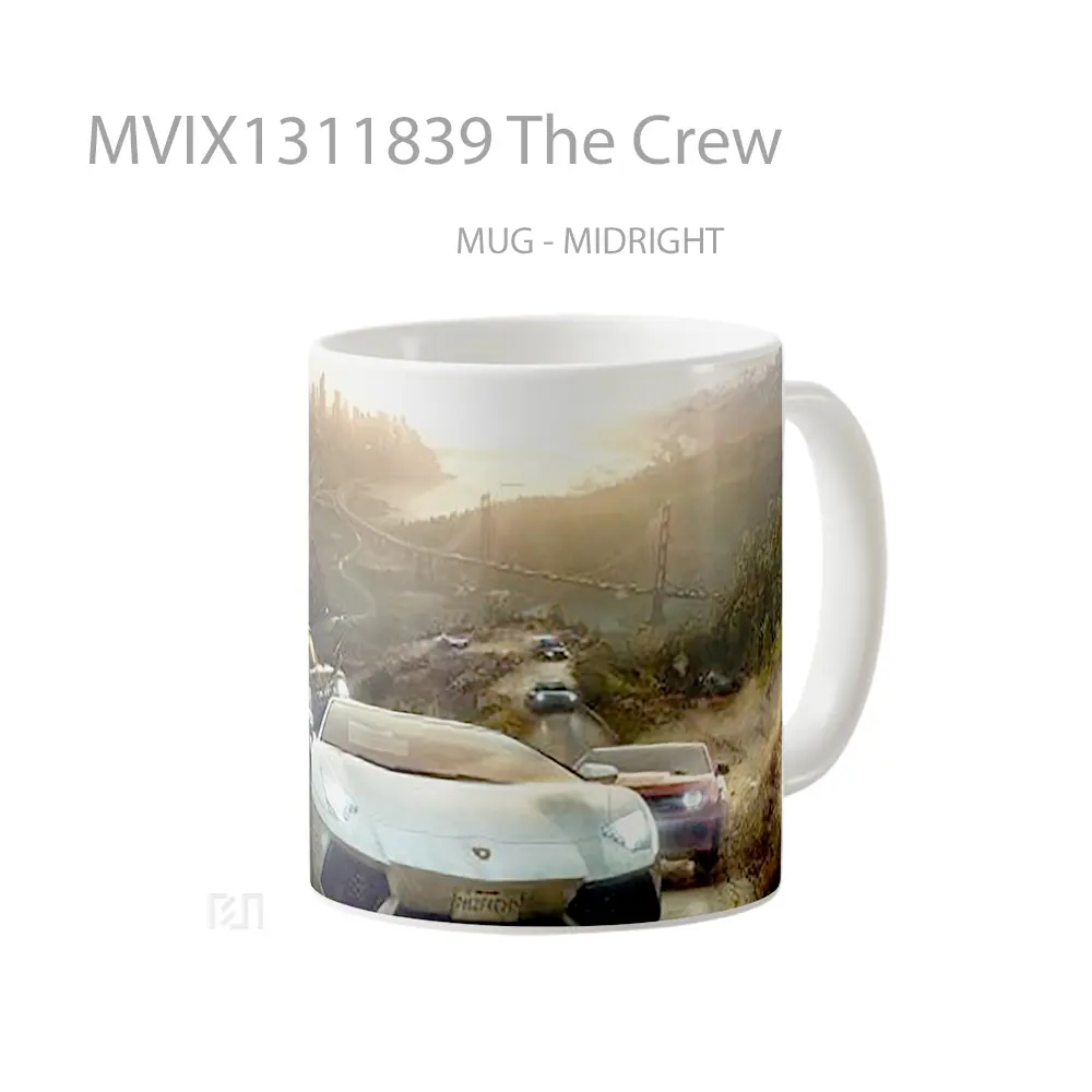 Mug The Crew Gelas Keramik Unik - All-side / Desain