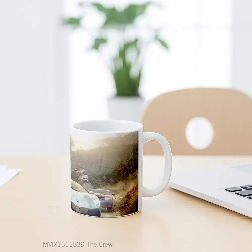 Mug The Crew Gelas Keramik Unik - All-side / Desain