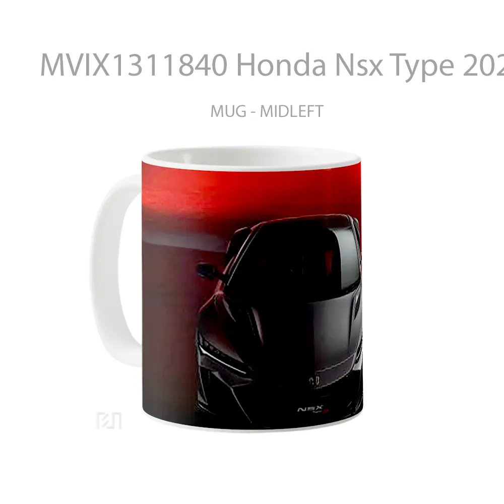 Mug Honda Nsx Type 2022 Cangkir Mobil - All-side / Desain
