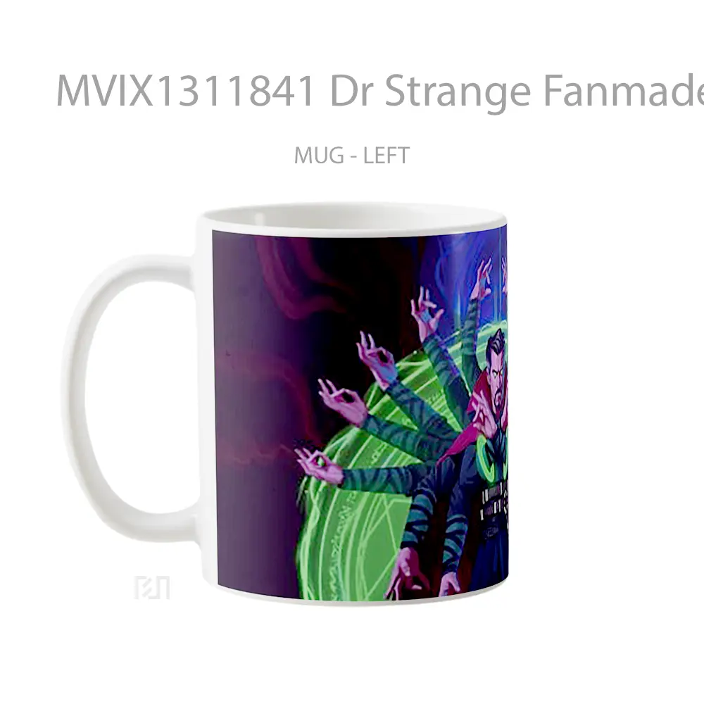Mug Dr Strange Fanmade Gelas Keramik Unik - All-side / Desain