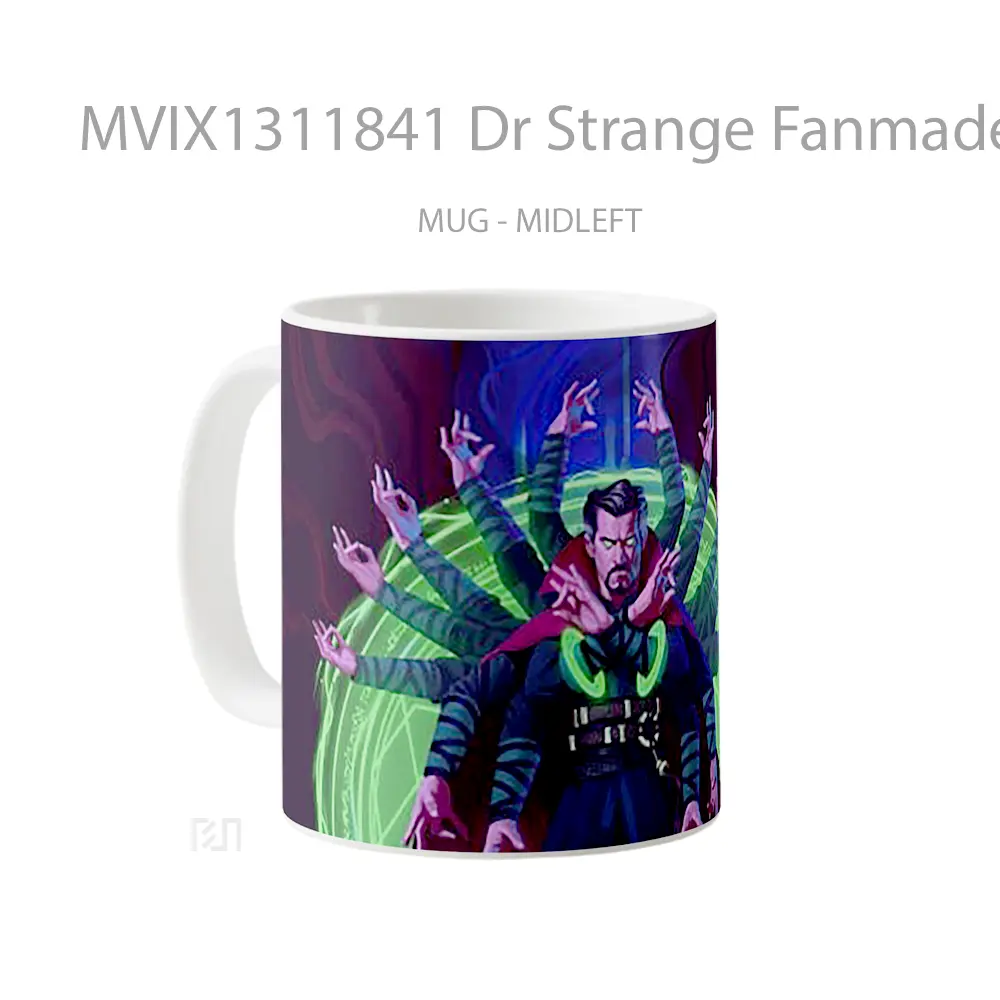 Mug Dr Strange Fanmade Gelas Keramik Unik - All-side / Desain