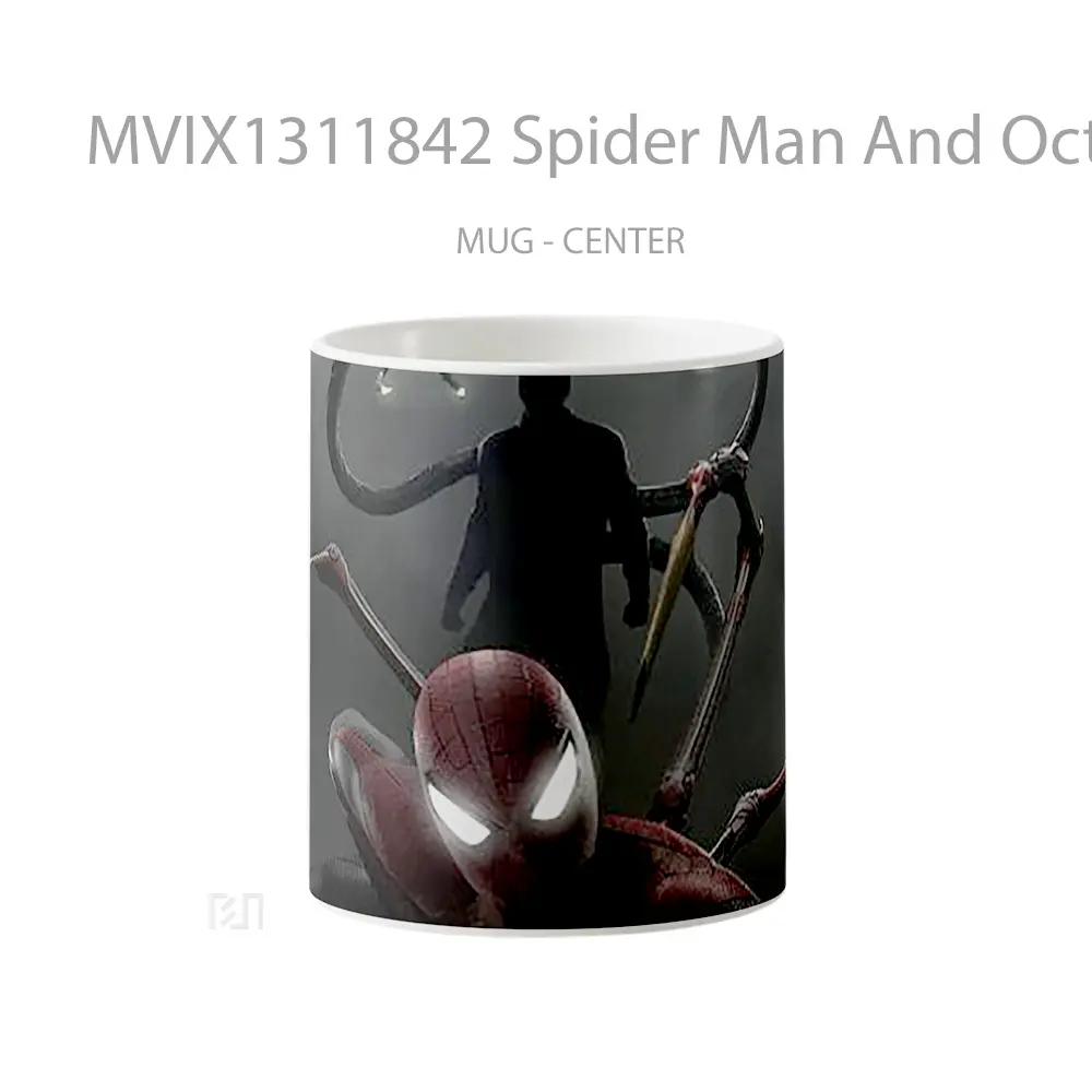 Mug Spider Man And Octopus Gelas Superhero