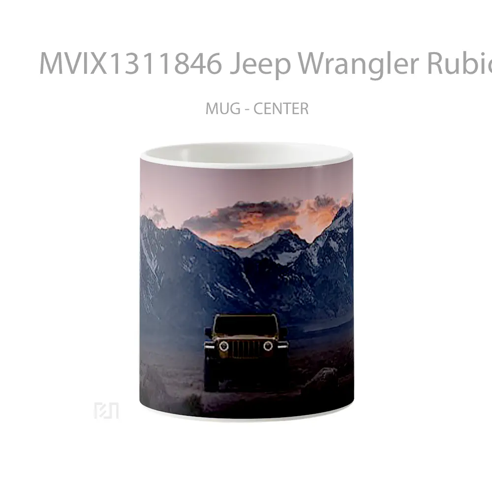 Mug Jeep Wrangler Rubicon 2021 Cangkir Mobil