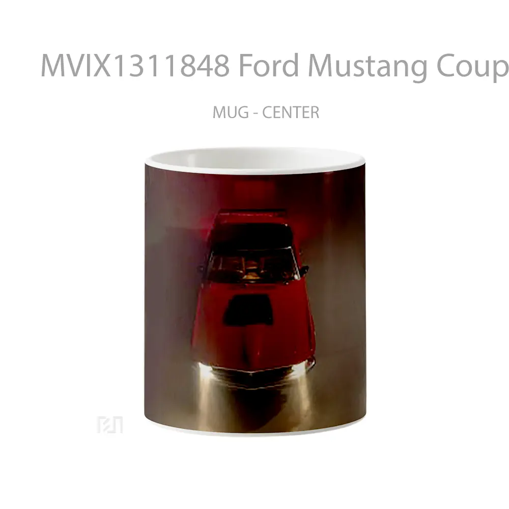 Mug Ford Mustang Coupe 1970 Cangkir Mobil