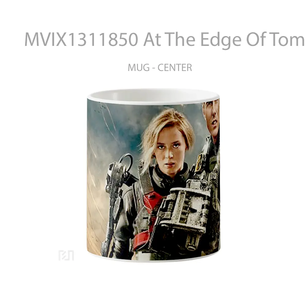 Mug At The Edge Of Tomorrow Gelas Keramik Unik