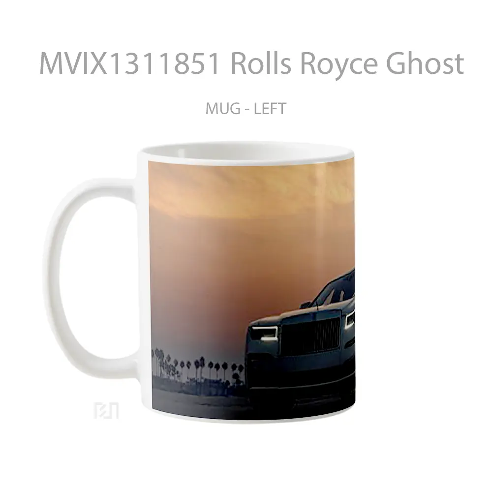 Mug Rolls Royce Ghost Cangkir Mobil - All-side / Desain