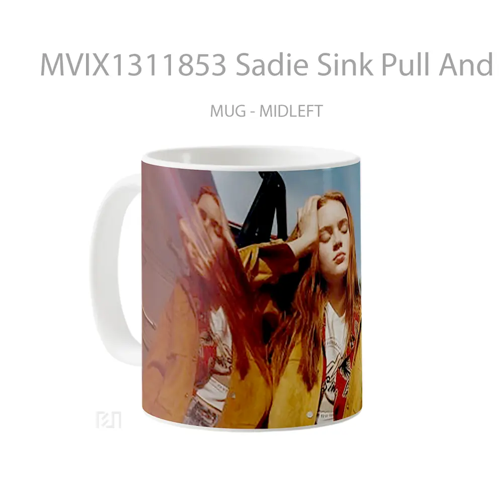Mug Sadie Sink Pull And Bear Gelas Hewan Lucu - All-side / Desain