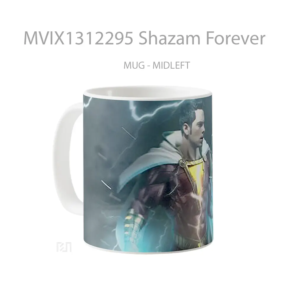 Mug Shazam Forever Gelas Superhero - All-side / Desain