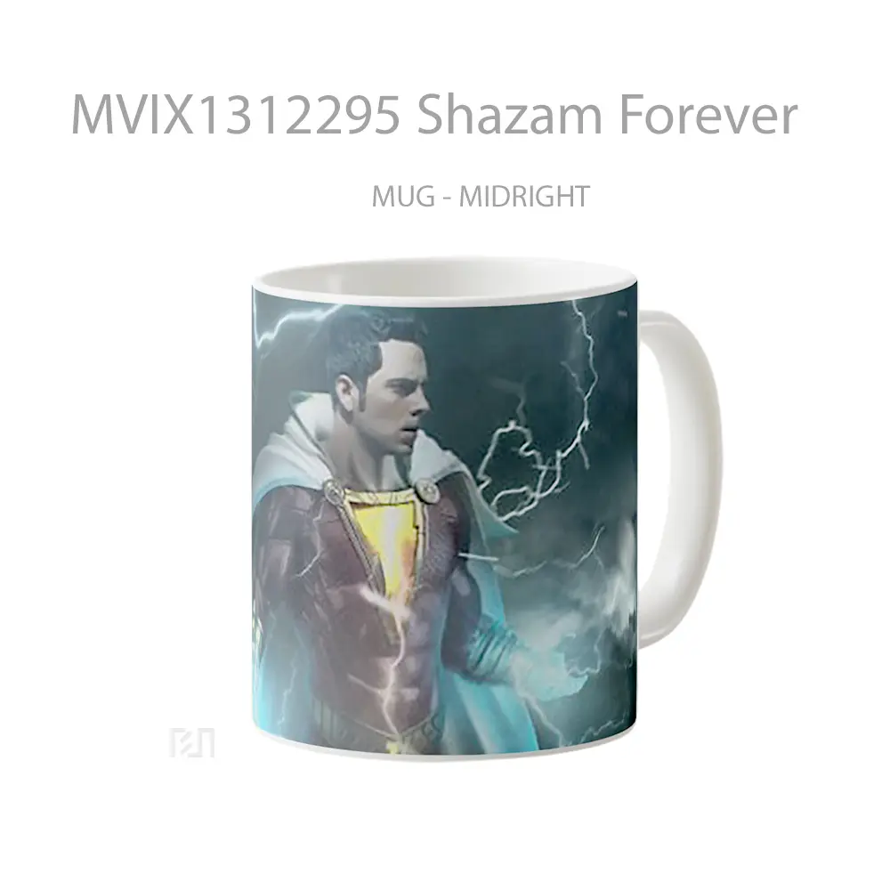 Mug Shazam Forever Gelas Superhero - All-side / Desain