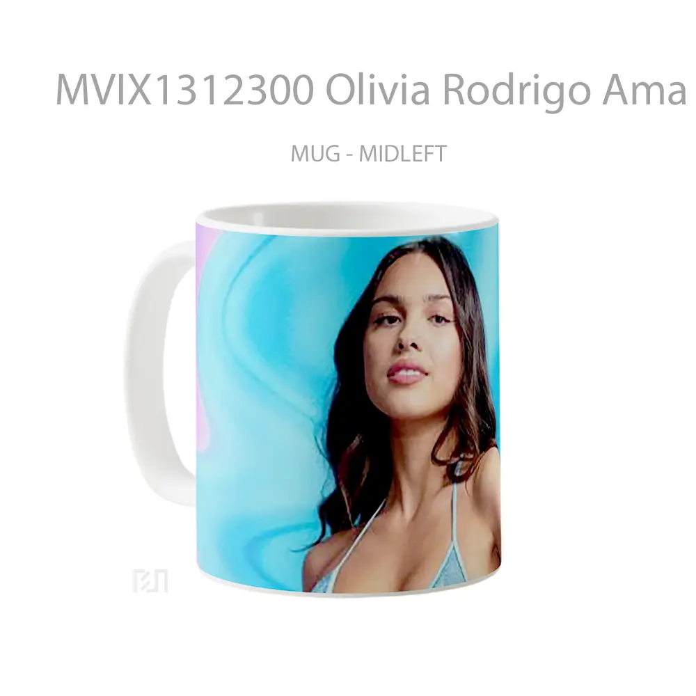 Mug Olivia Rodrigo Ama S 2021 Gelas Selebriti - All-side / Desain