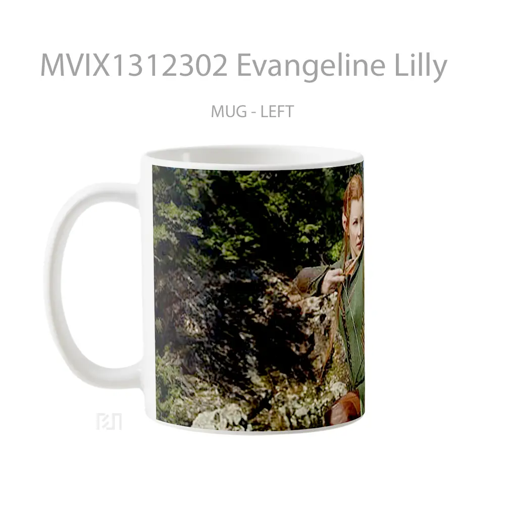 Mug Evangeline Lilly Gelas Keramik Unik - All-side / Desain