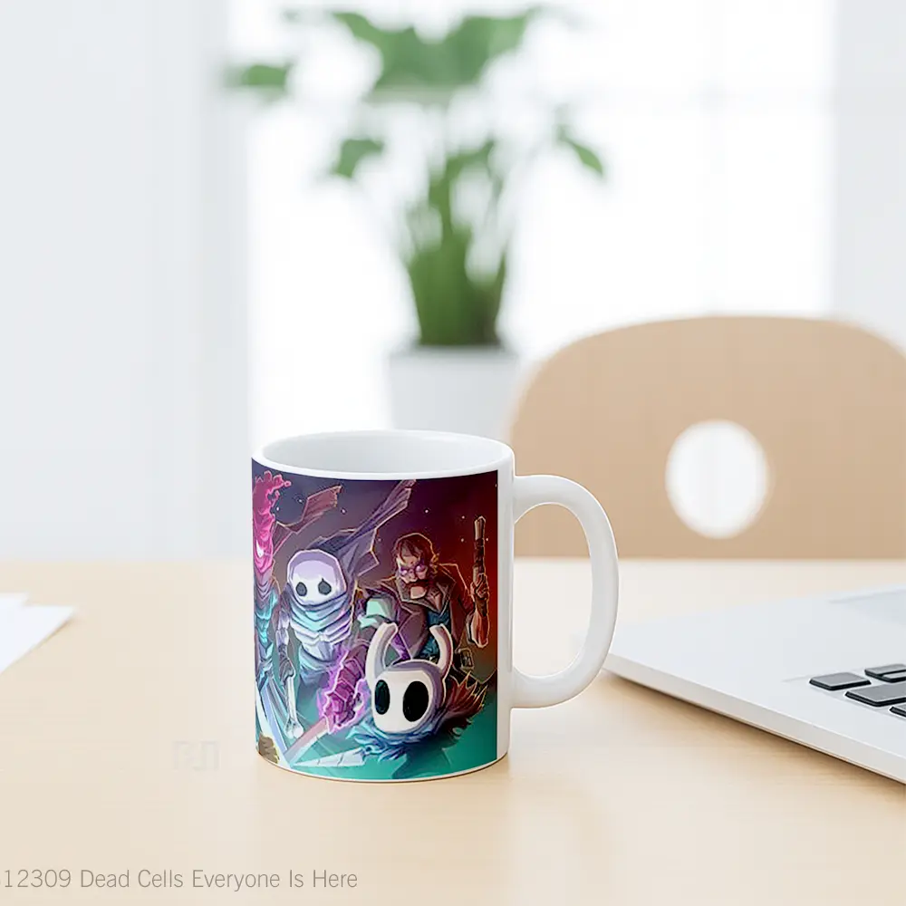 Mug Dead Cells Everyone Is Here Gelas Keramik Unik - All-side / Desain