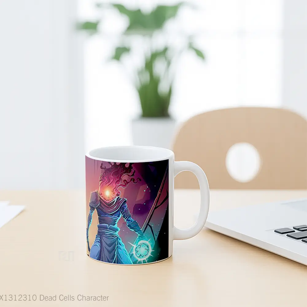 Mug Dead Cells Character Gelas Keramik Unik - All-side / Desain