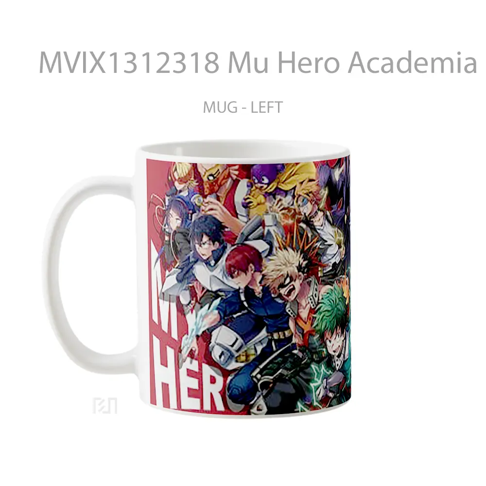 Mug Mu Hero Academia Characters Gelas Keramik Unik - All-side / Desain