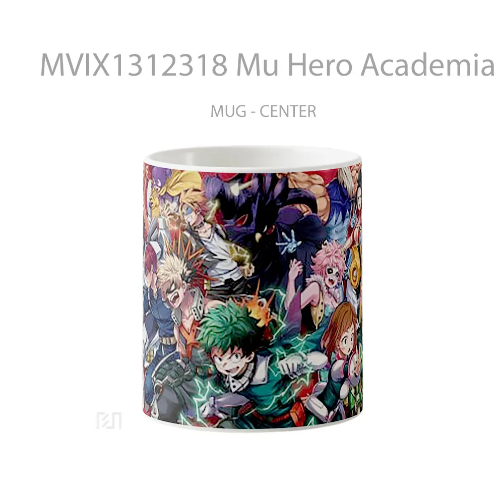 Mug Mu Hero Academia Characters Gelas Keramik Unik