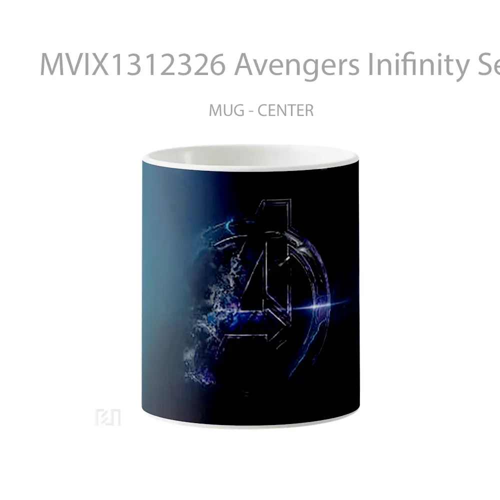 Mug Avengers Inifinity See Through Logo Gelas Superhero