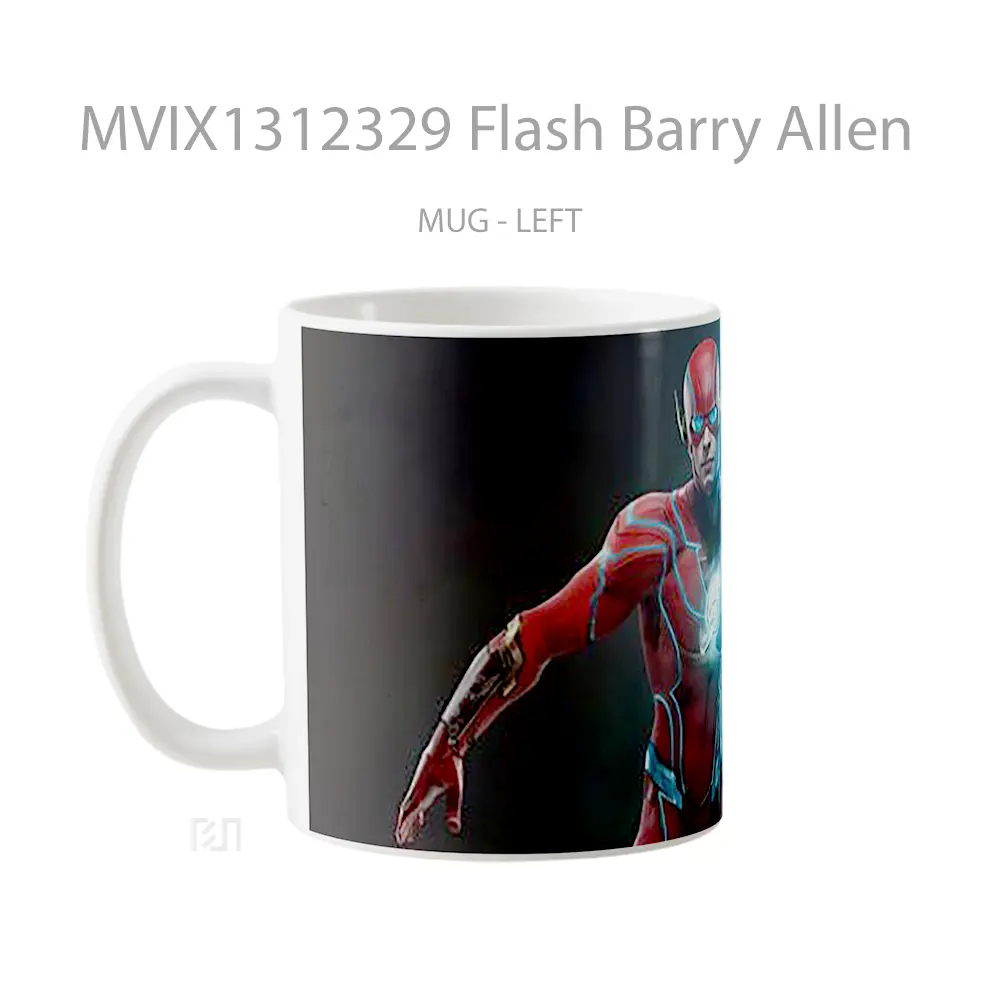 Mug Flash Barry Allen Gelas Superhero - All-side / Desain