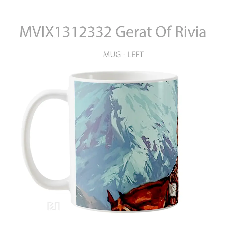 Mug Gerat Of Rivia Gelas Keramik Unik - All-side / Desain