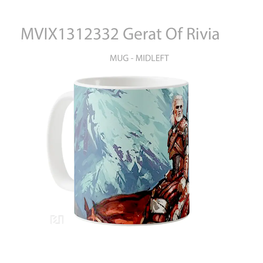 Mug Gerat Of Rivia Gelas Keramik Unik - All-side / Desain