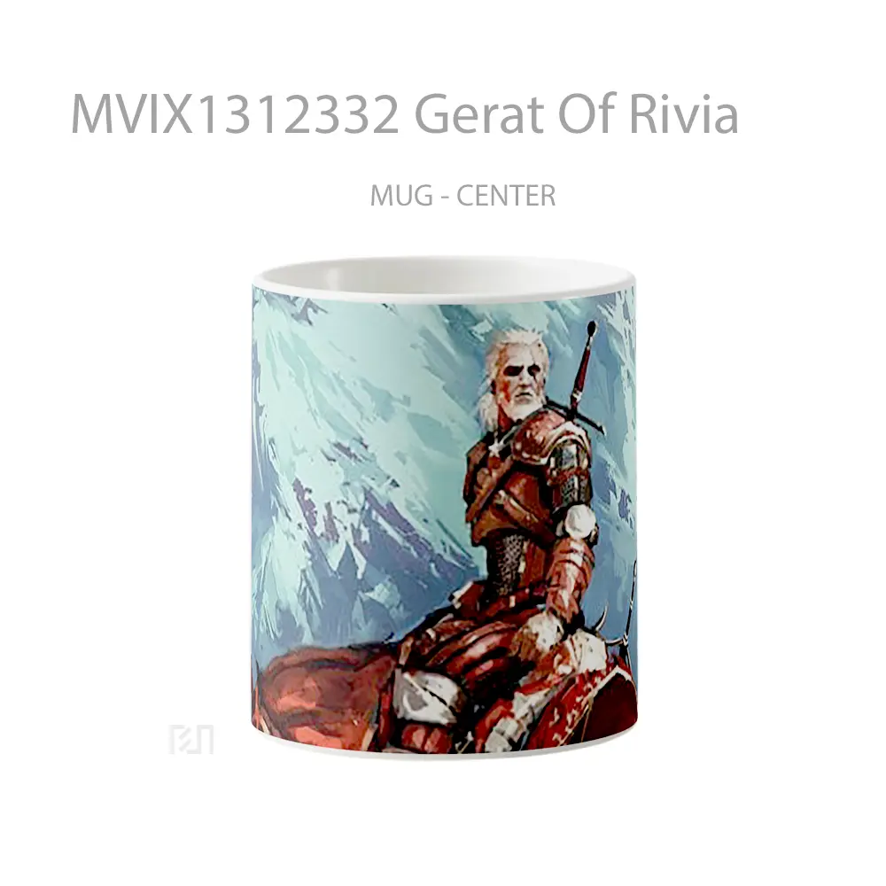 Mug Keramik Premium SNI - Mug Gerat Of Rivia Gelas Keramik Unik