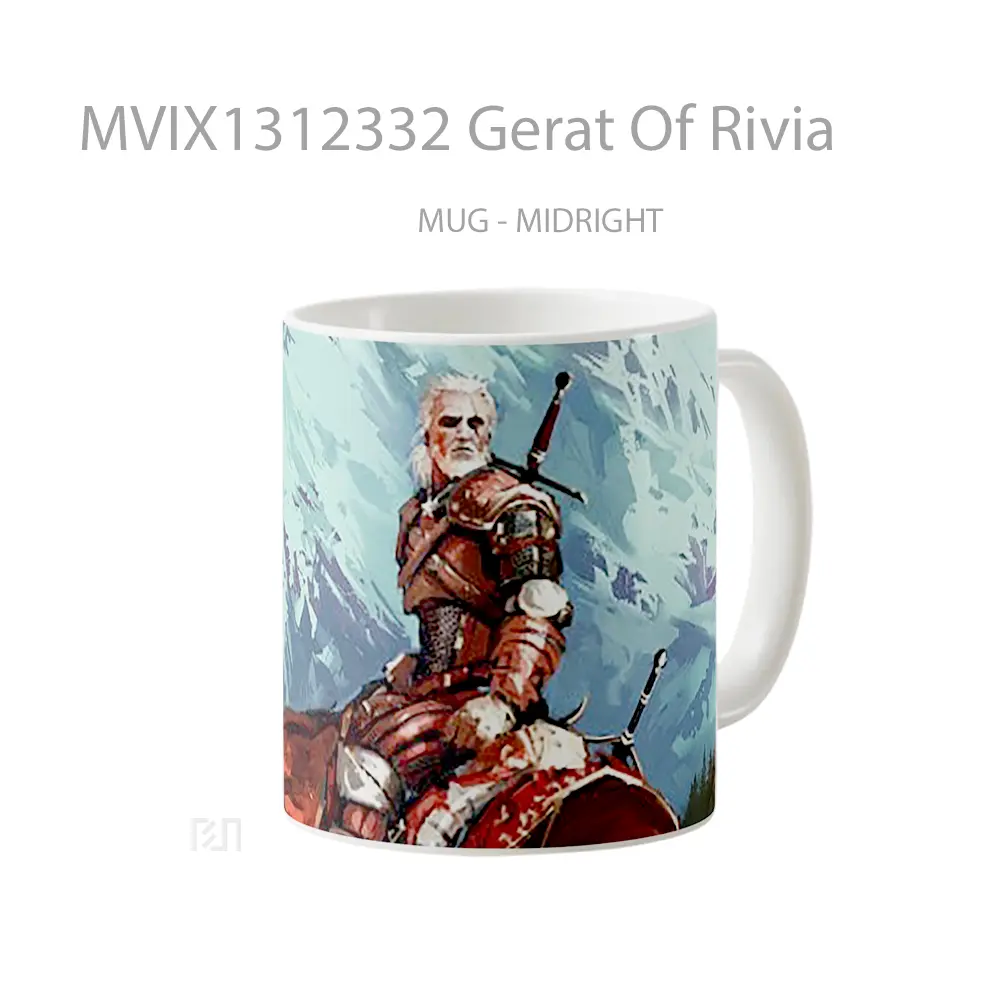 Mug Gerat Of Rivia Gelas Keramik Unik - All-side / Desain