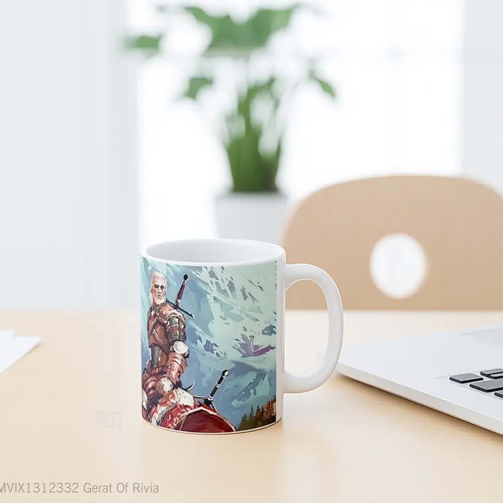 Mug Gerat Of Rivia Gelas Keramik Unik - All-side / Desain