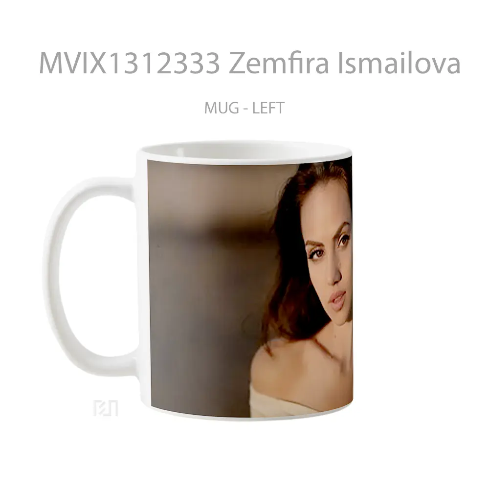 Mug Zemfira Ismailova Gelas Keramik Unik - All-side / Desain