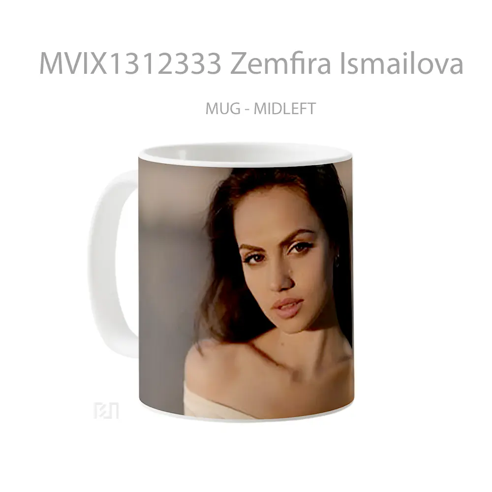 Mug Zemfira Ismailova Gelas Keramik Unik - All-side / Desain