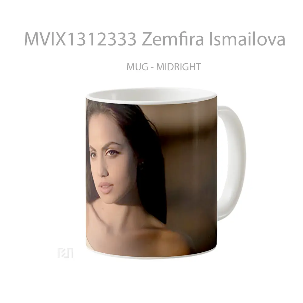 Mug Zemfira Ismailova Gelas Keramik Unik - All-side / Desain