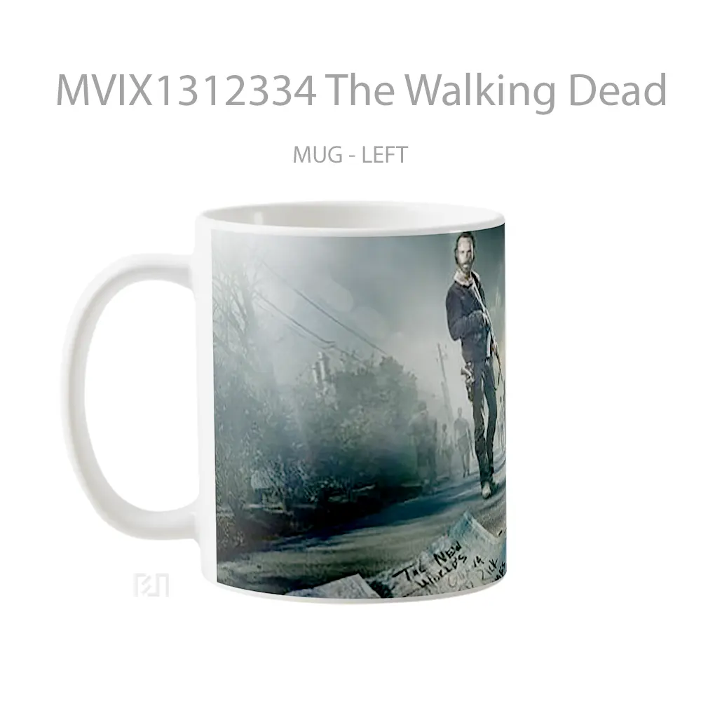 Mug The Walking Dead Gelas Keramik Unik - All-side / Desain
