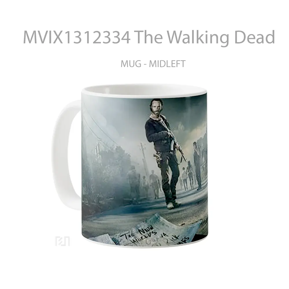 Mug The Walking Dead Gelas Keramik Unik - All-side / Desain