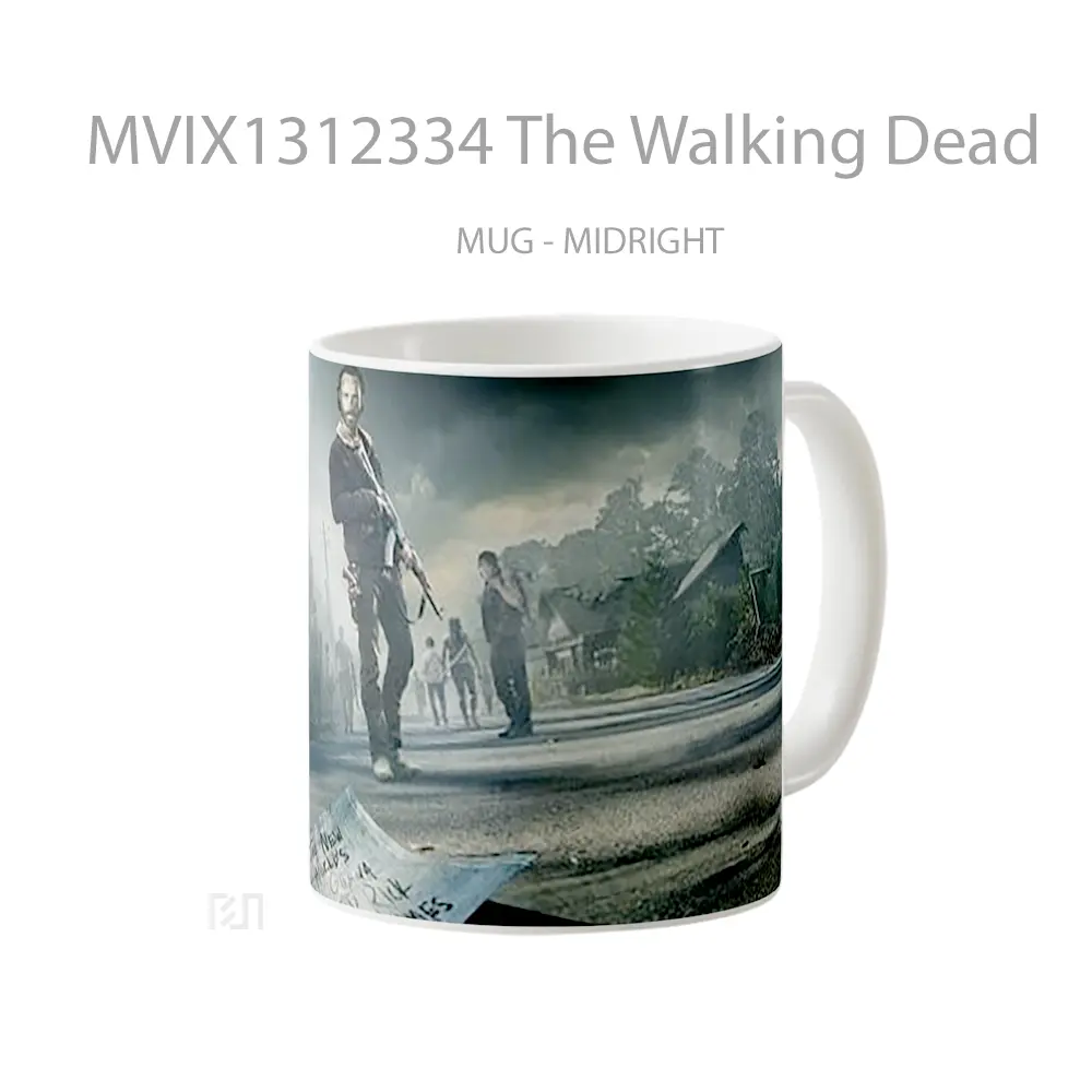 Mug The Walking Dead Gelas Keramik Unik - All-side / Desain