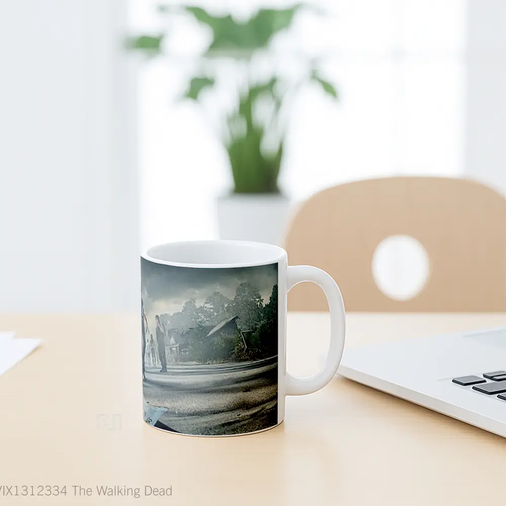 Mug The Walking Dead Gelas Keramik Unik - All-side / Desain