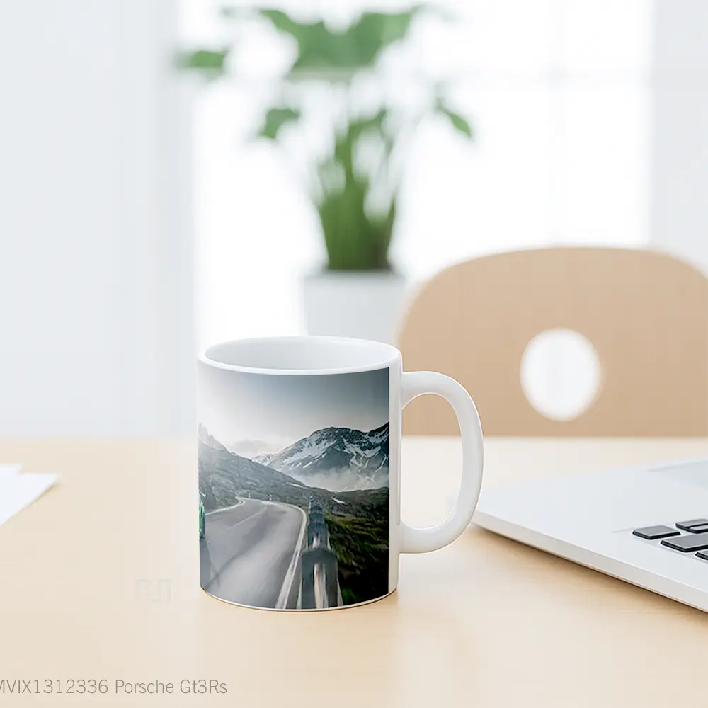 Mug Porsche Gt3Rs Cangkir Mobil - All-side / Desain