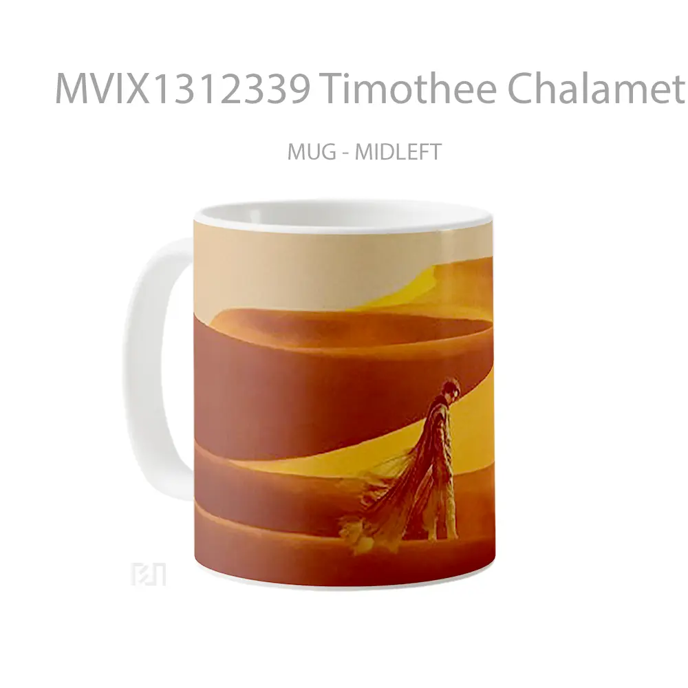 Mug Timothee Chalamet In Dune Gelas Keramik Unik - All-side / Desain