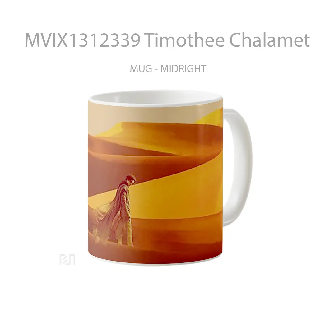Mug Timothee Chalamet In Dune Gelas Keramik Unik - All-side / Desain