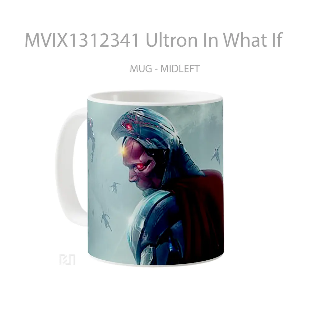 Mug Ultron In What If Gelas Keramik Unik - All-side / Desain