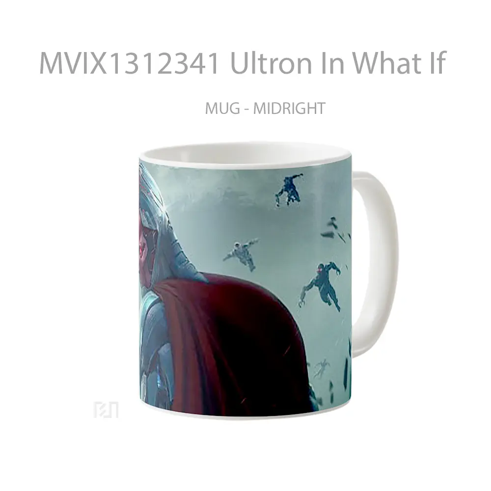 Mug Ultron In What If Gelas Keramik Unik - All-side / Desain