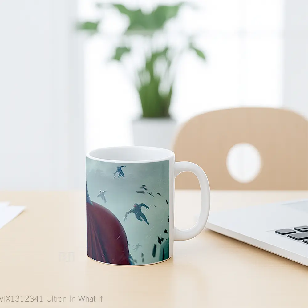 Mug Ultron In What If Gelas Keramik Unik - All-side / Desain