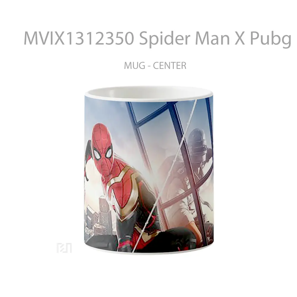 Mug Spider Man X Pubg Gelas Superhero