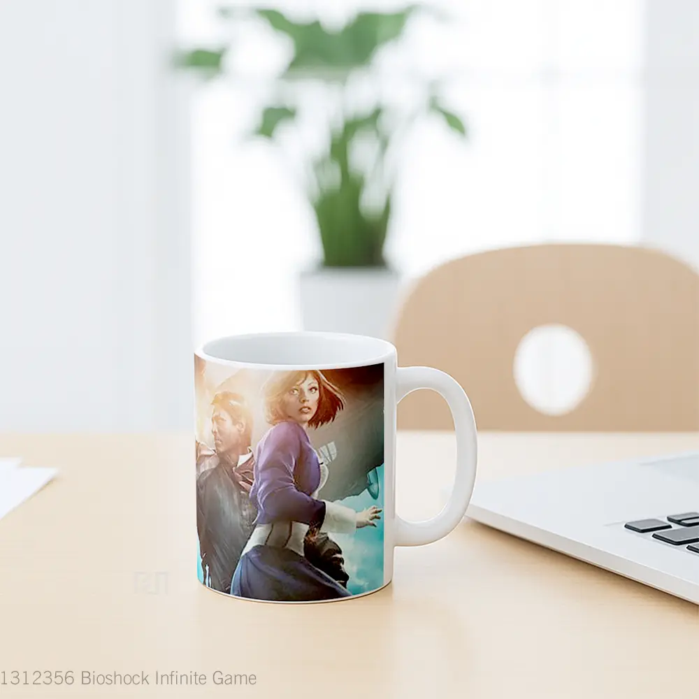 Mug Bioshock Infinite Game Cangkir Gamer - All-side / Desain
