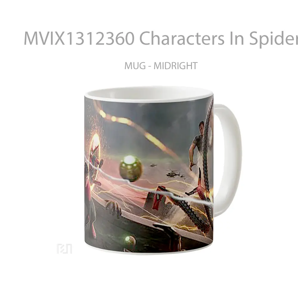 Mug Characters In Spider Man No Way Home Gelas Superhero - All-side / Desain