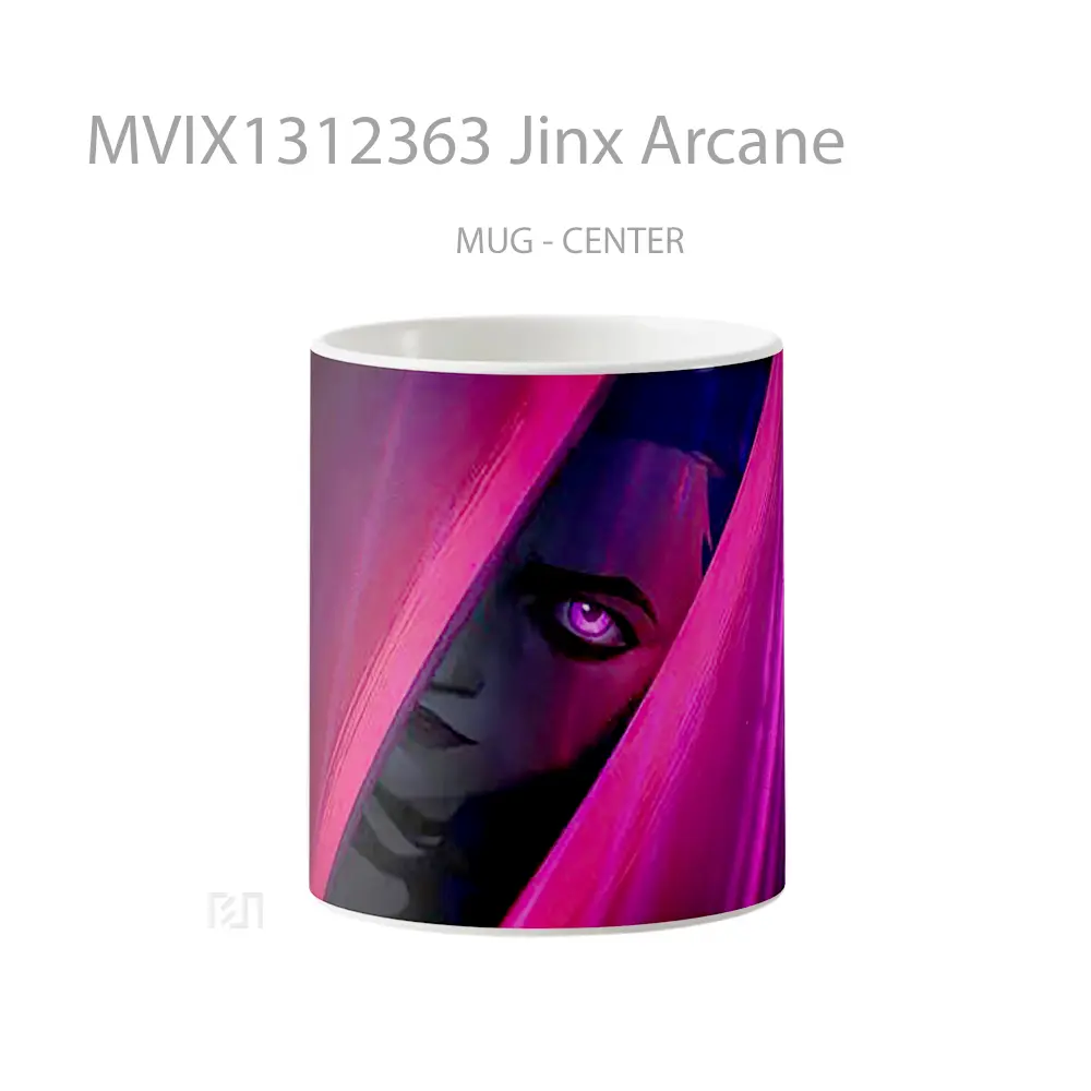 Mug Jinx Arcane Gelas Keramik Unik