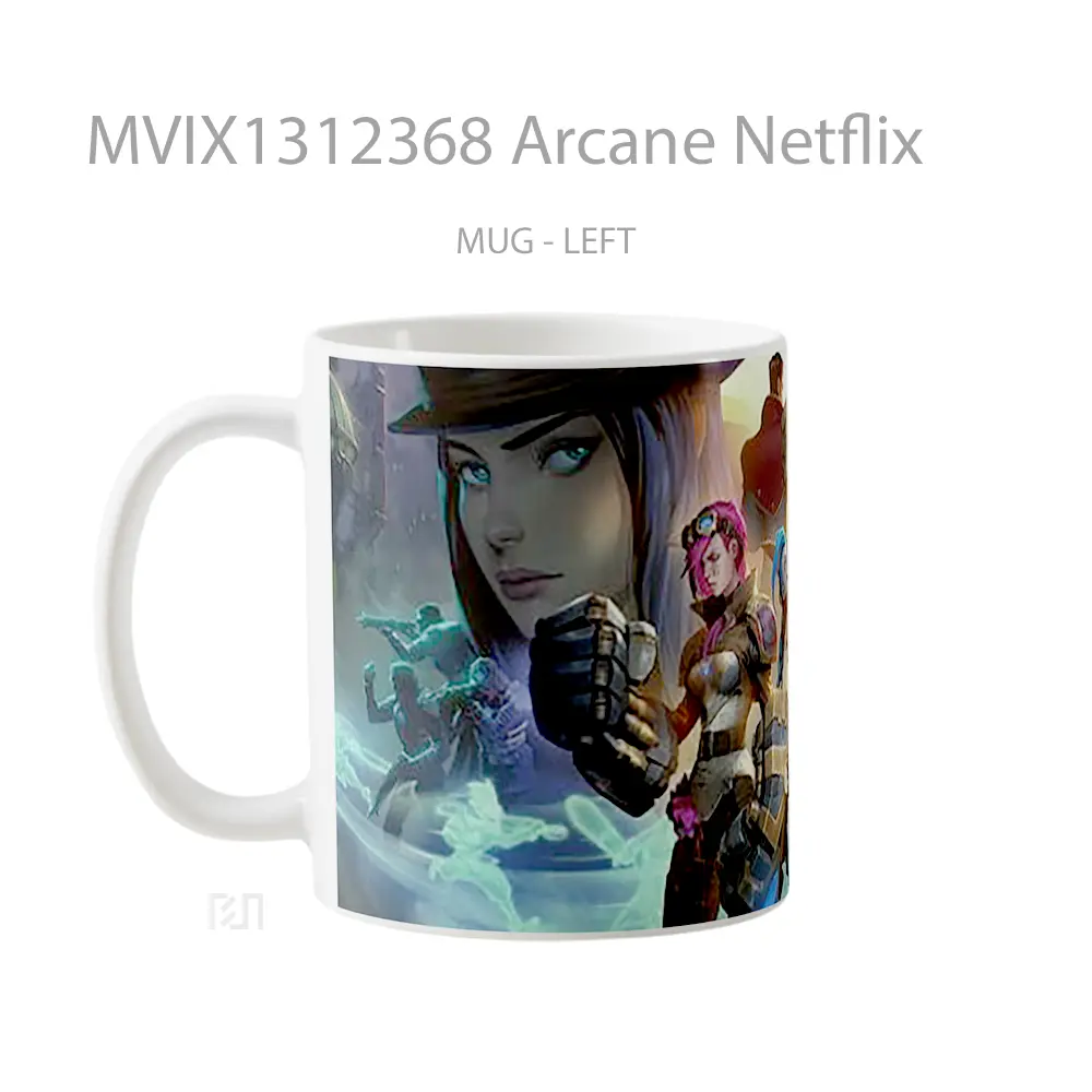 Mug Arcane Netflix Gelas Keramik Unik - All-side / Desain