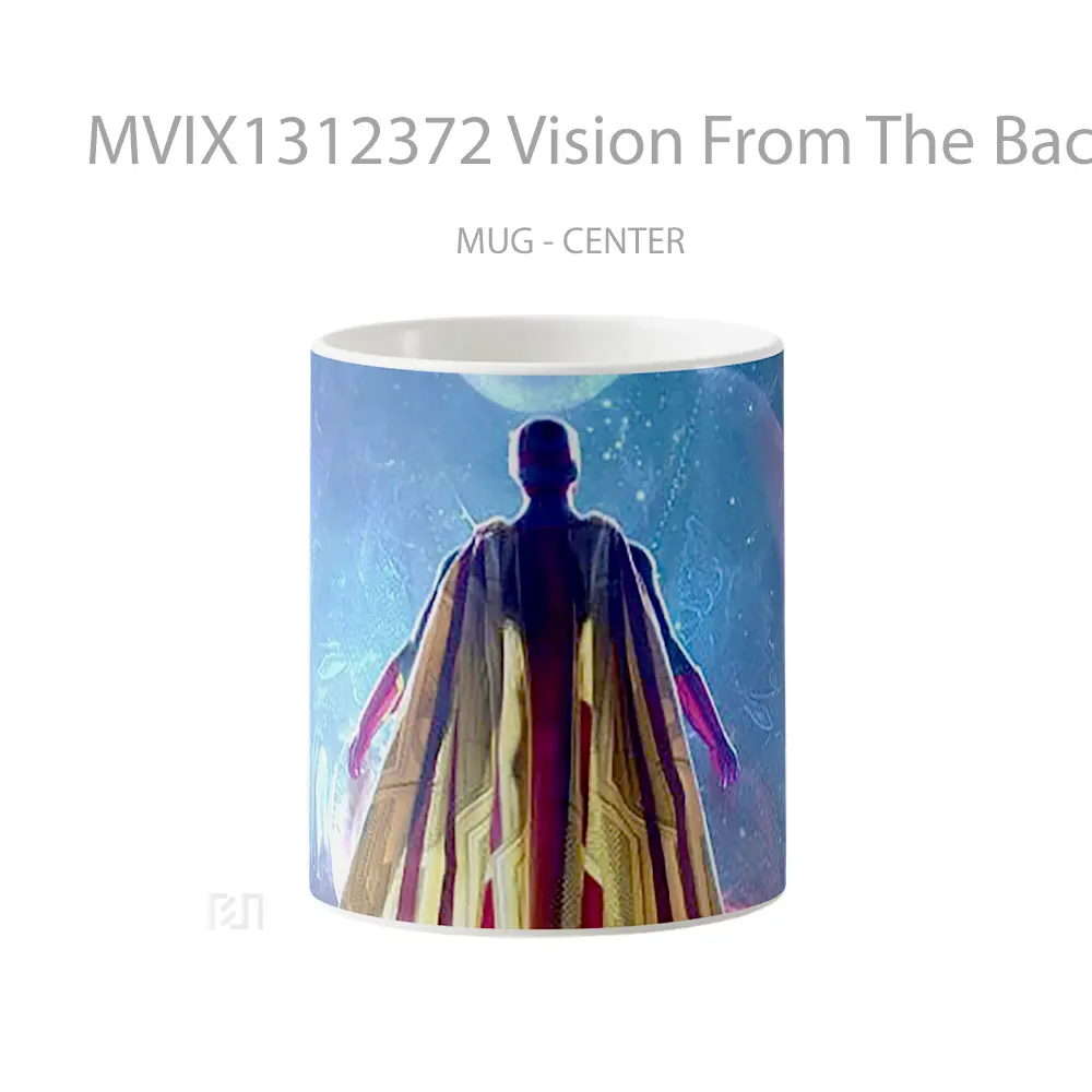Mug Vision From The Back Gelas Superhero