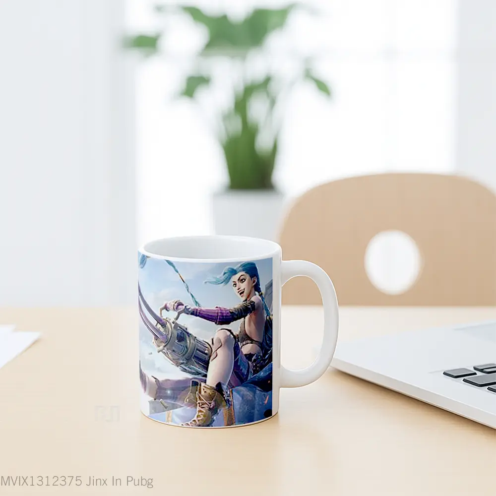 Mug Jinx In Pubg Cangkir Gamer - All-side / Desain
