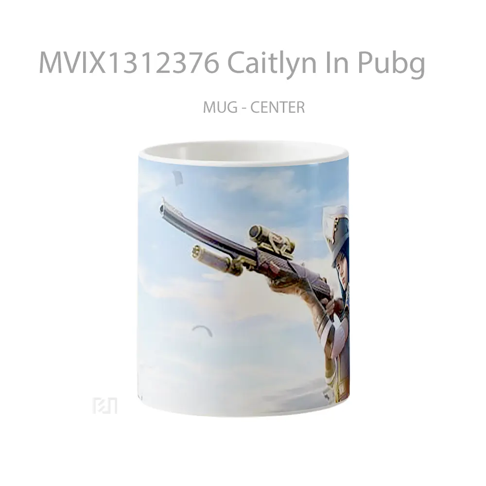 Mug Caitlyn In Pubg Cangkir Gamer