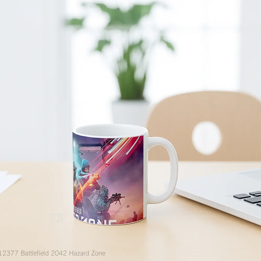 Mug Battlefield 2042 Hazard Zone Gelas Keramik Unik - All-side / Desain